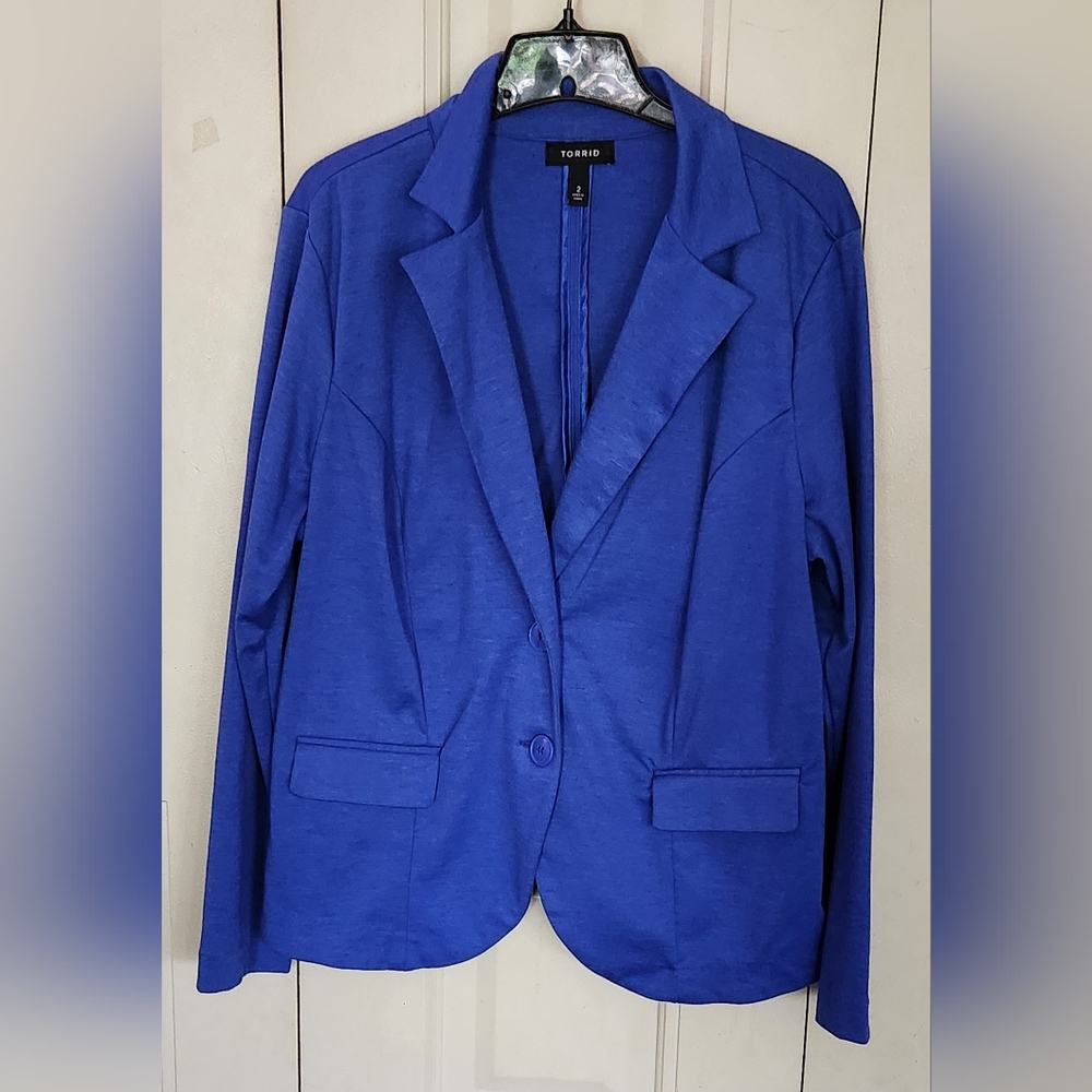 Torrid Blue Blazer